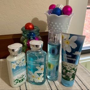 Bath & Body Works Cotton Blossom set